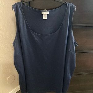 Navy blue cami size 4x